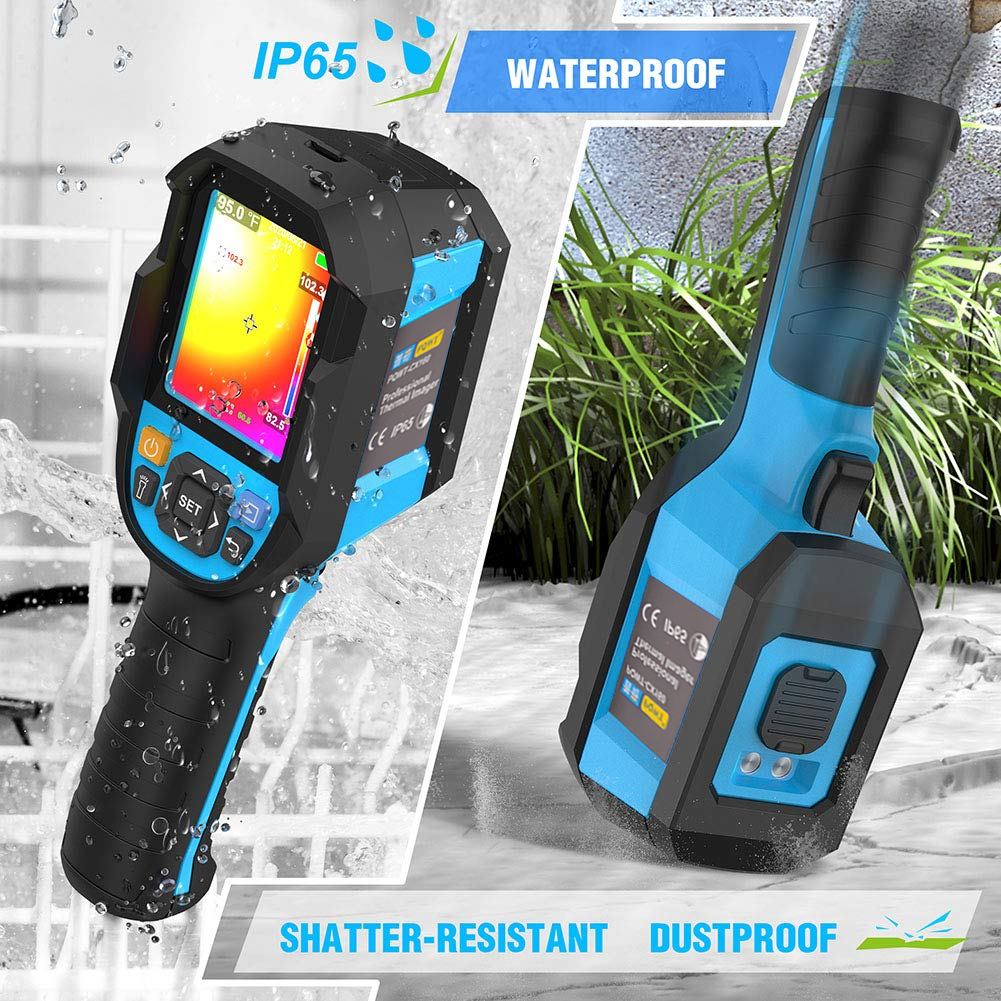 PQWT-CX160 New imager thermal infrared imaging camera home use hand held heating pipe leak detection device thermal cameras
